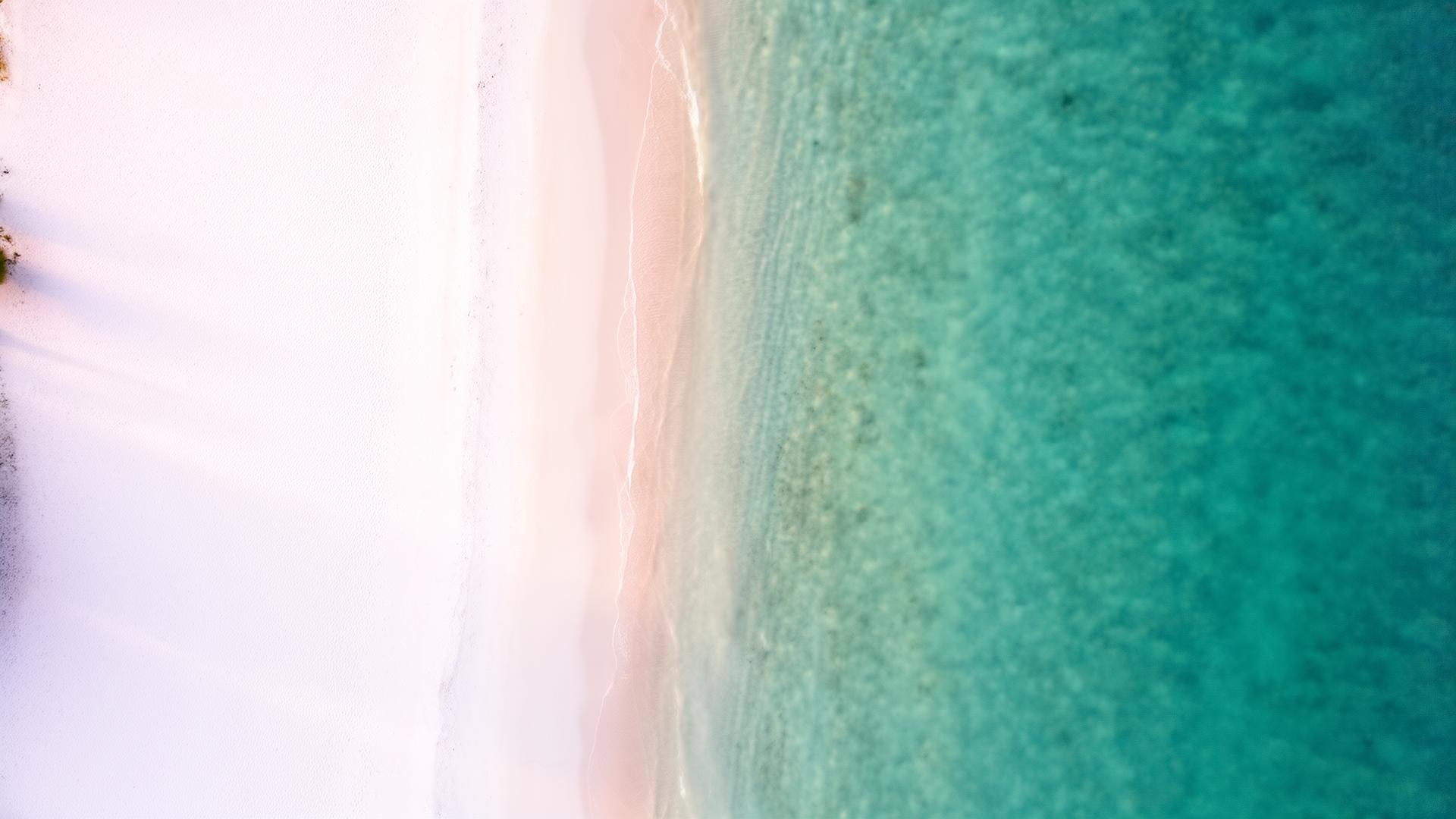 Onaangeraakte kust op Zuid-Lombok